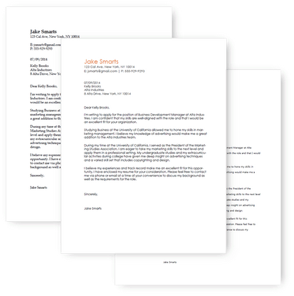 Create The Perfect Cover Letter In Just a Few Minutes